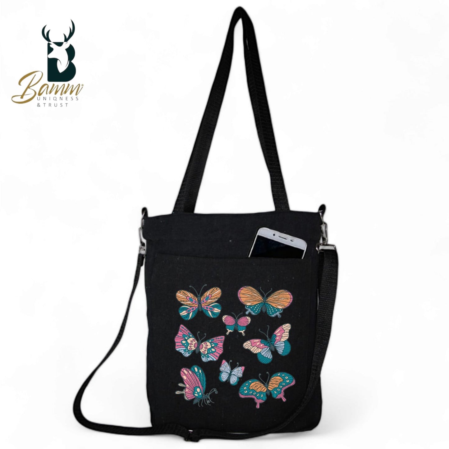 BAMM Tote Bag With Two Adjustable Shoulder Straps- 25