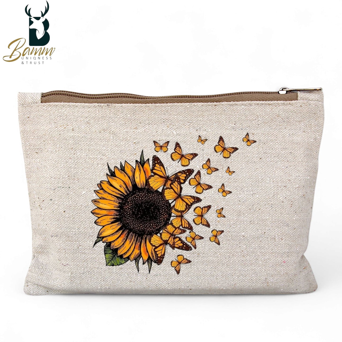 Girls' Tote Bag For University And Daily Use - Beige With Free Pencil Case