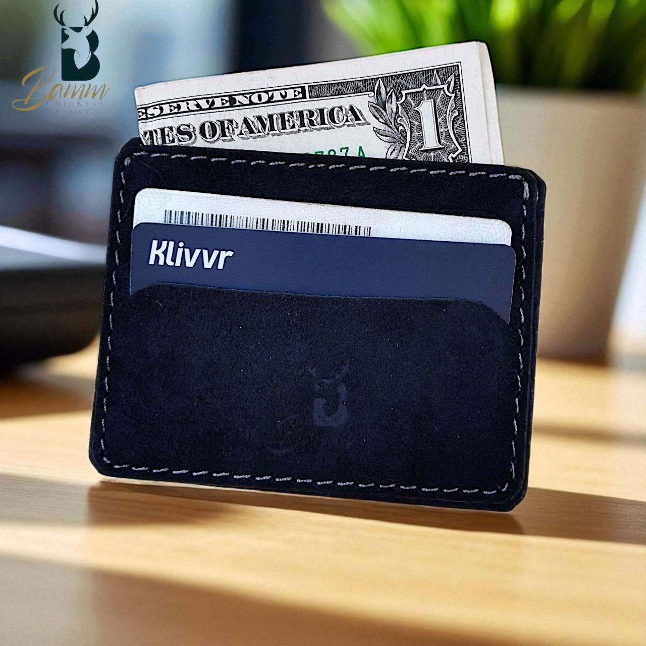 From Bamm Natural Leather Card Holder-2252