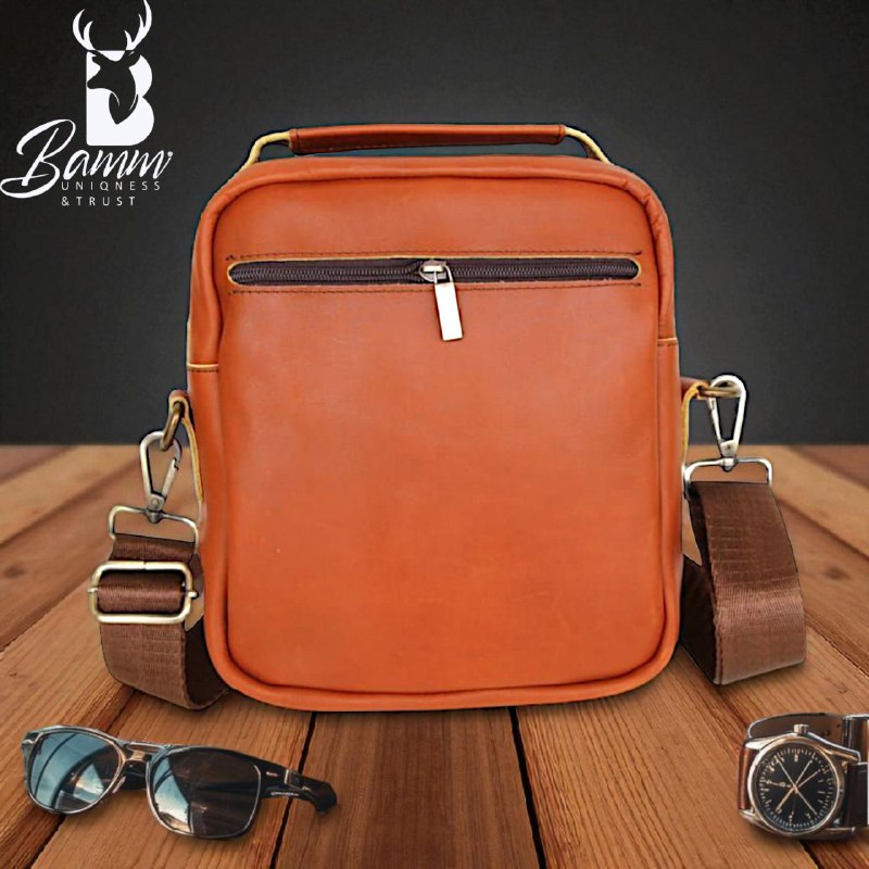 Stylish Leather Men's Crossbody Bag For Men -High-quality Leather Men's Crossbody Bag