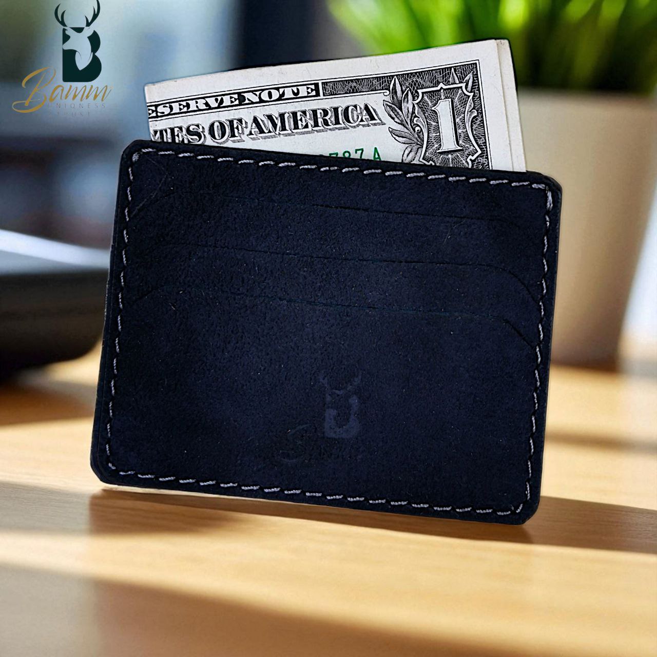 From Bamm Natural Leather Card Holder-2252