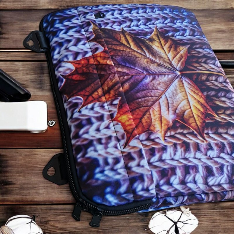 "Stylish Padded Canvas Laptop Sleeve – Shockproof, Lightweight & Travel-Friendly"