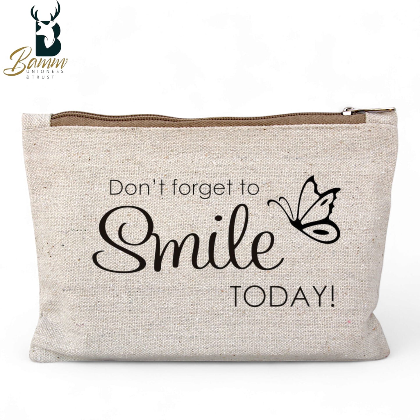 Multi-Use Makeup Organizer Bag – Heavy Duty Duck Cotton, Washable with Digital Print