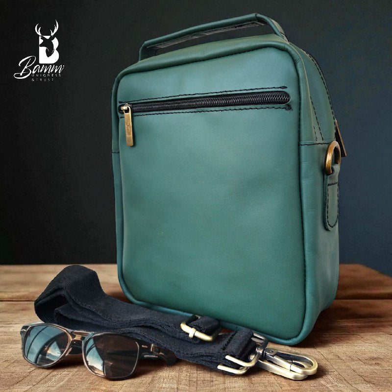 Stylish Leather Men's Crossbody Bag For Men -High-quality Leather Men's Crossbody Bag