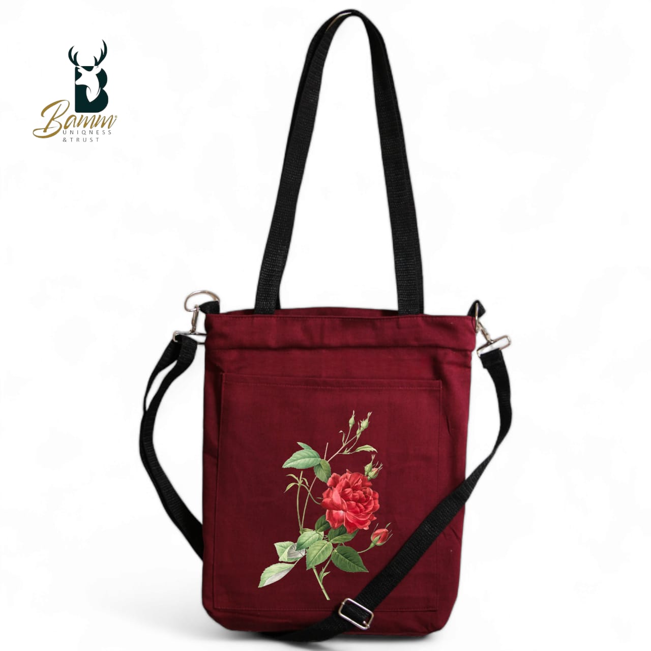 BAMM Tote Bag With Two Adjustable Shoulder Straps 52
