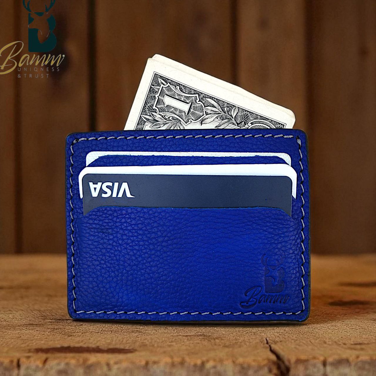 From Bamm Natural Leather Card Holder-2252