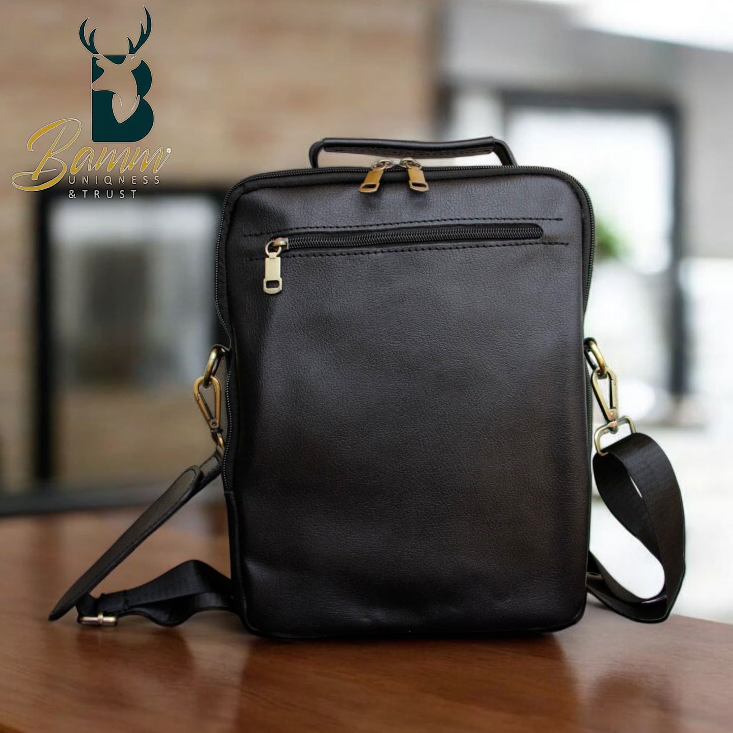 Bamm Leather Crossbody Bag 2805