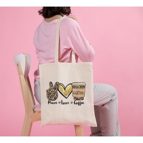 Tote Bag With Pocket And Handle