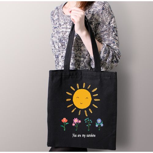 Tote Bag With Pocket And Handle