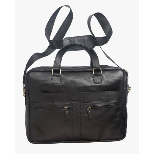 Leather Fashion Business Shoulder Messenger Crossbody Bag From Bamm