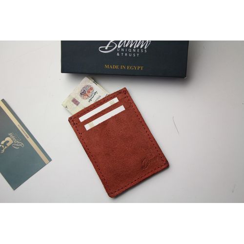 Card Wallet Natural Leather