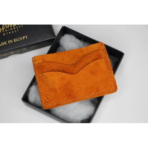 Card Wallet Natural Leather