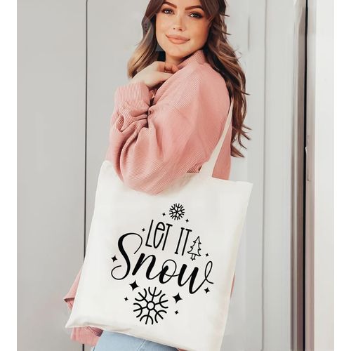 Tote Bag With Pocket And Handle