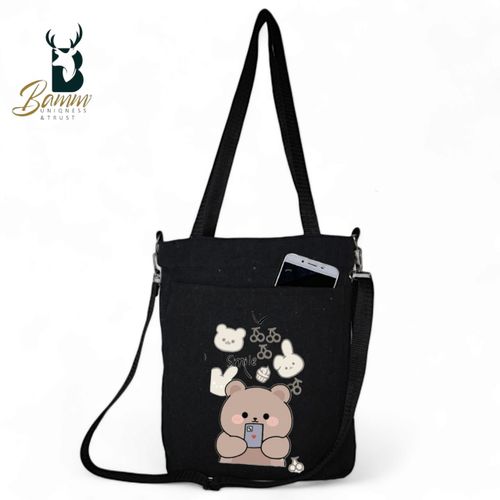 BAMM Tote Bag With Two Adjustable Shoulder Straps
