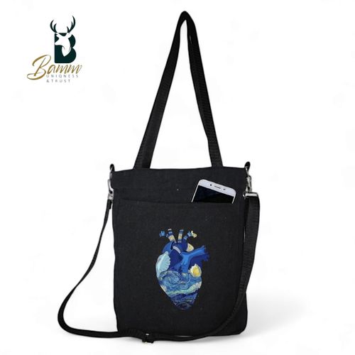 BAMM Tote Bag With Two Adjustable Shoulder Straps