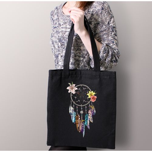 Tote Bag With Pocket And Handle