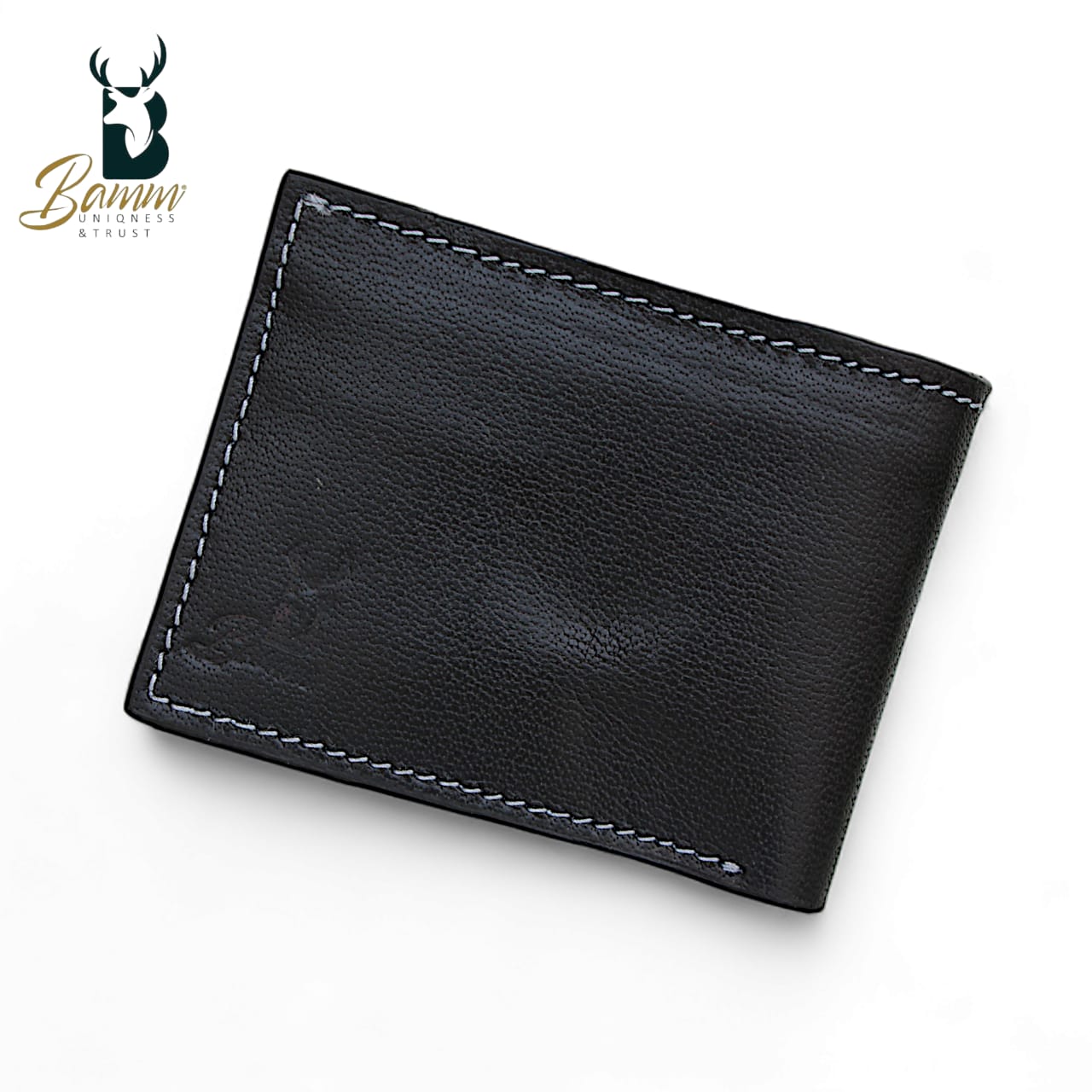 Leather passport wallet with card slots 2213
