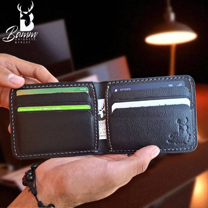 Luxury leather men's wallet-2211
