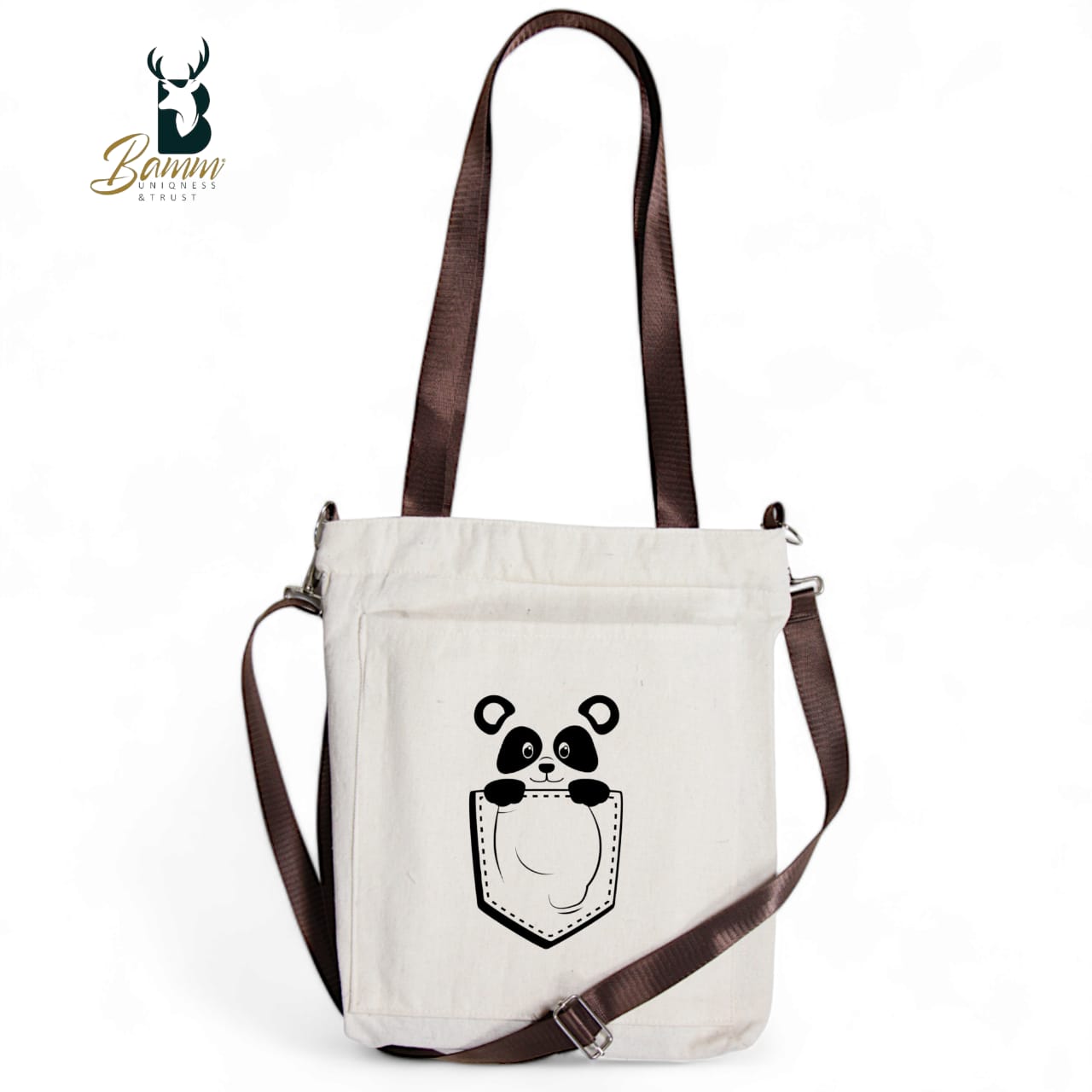 BAMM Tote Bag With Two Adjustable Shoulder Straps 52
