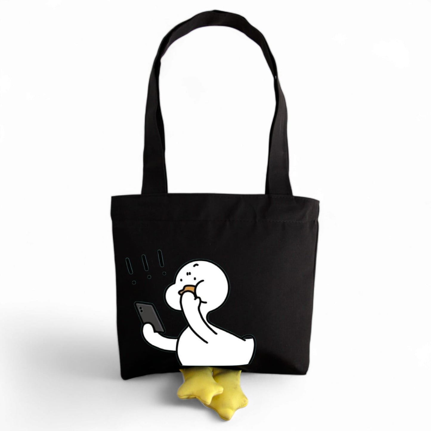Printed Duck Tote Bag from bamm -8008