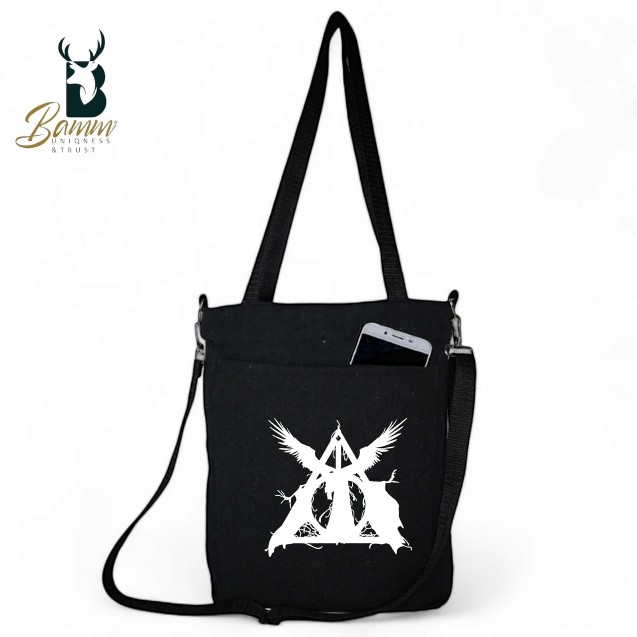 BAMM Tote Bag With Two Adjustable Shoulder Straps- 25