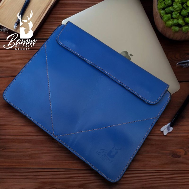 Genuine leather laptop cover-5002-