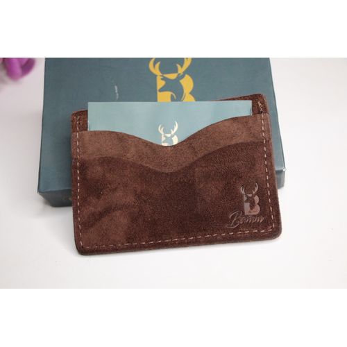Card Wallet Natural Leather