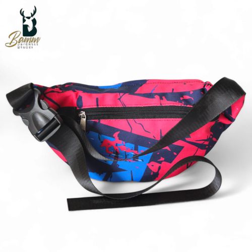 Stylish Waist Bag For Everyday Use - Adjustable Strap With Multiple Pockets