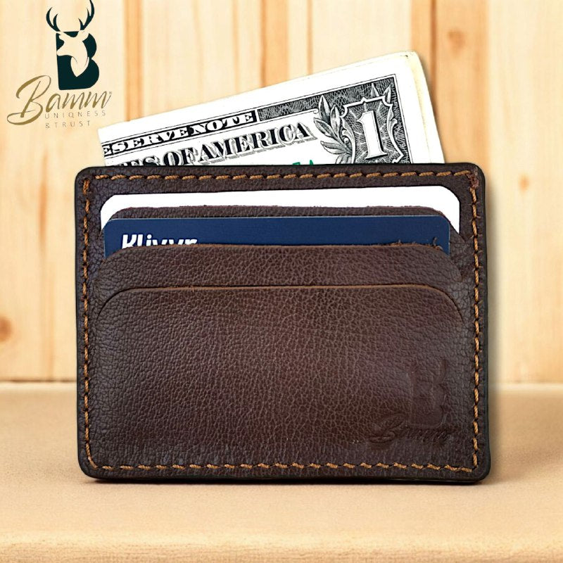 From Bamm Natural Leather Card Holder-2252