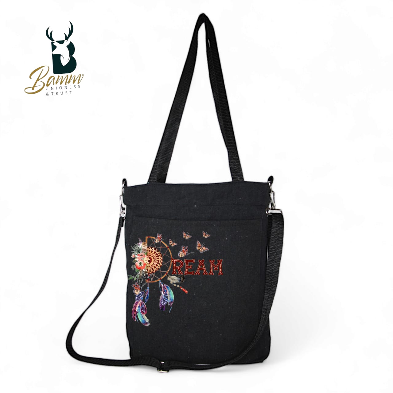 BAMM Tote Bag With Two Adjustable Shoulder Straps- 25