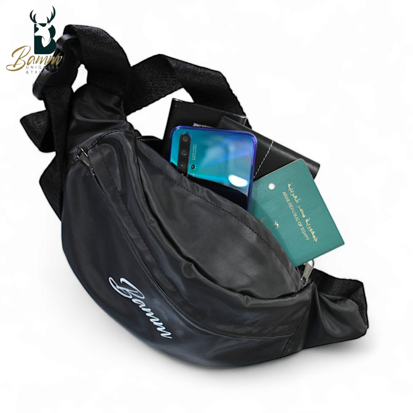 waist Stylish Waist Bag For Everyday Use - Adjustable Strap With Multiple Pockets