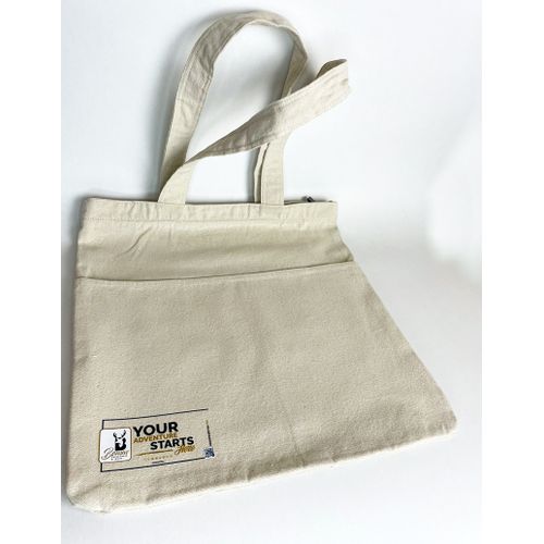 Tote Bag With Pocket And Handle