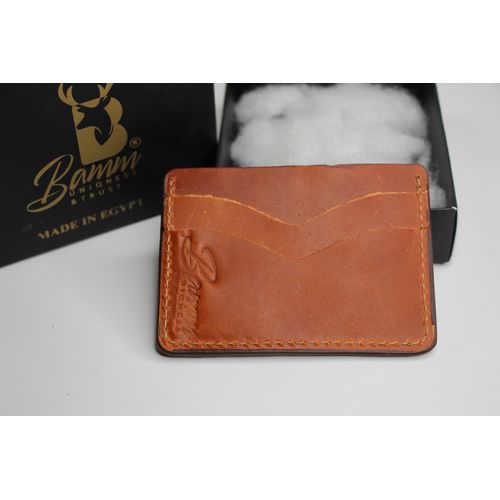 Card Wallet Natural Leather Havan