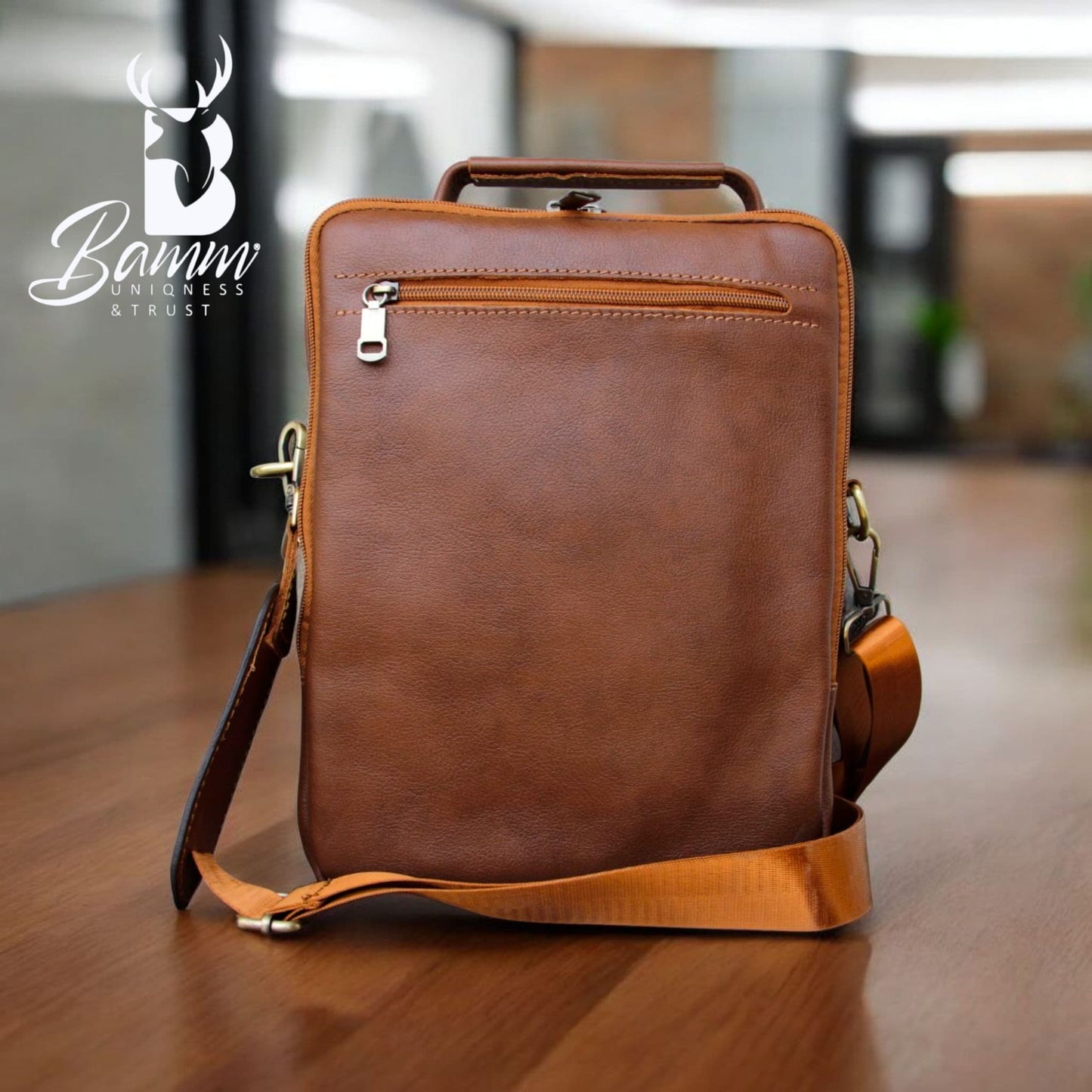 Bamm Leather Crossbody Bag 2805