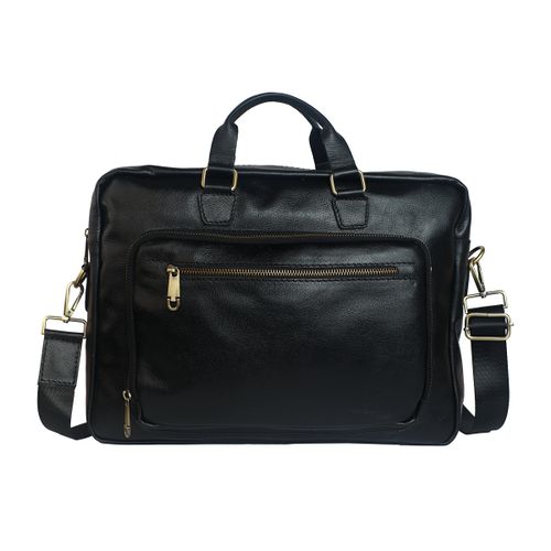 Leather Fashion Business Shoulder Messenger Crossbody Bag From Bamm