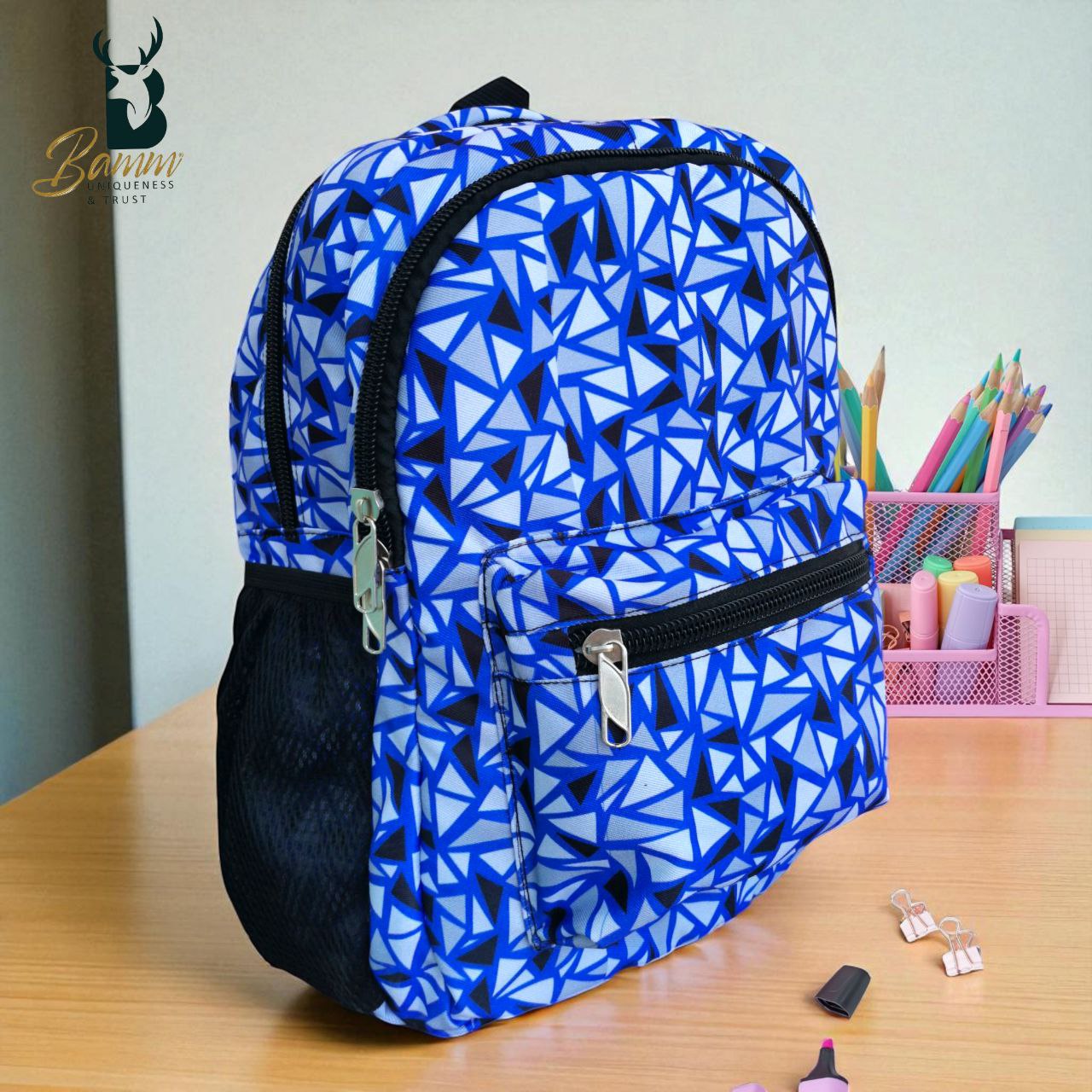 15.6-inch Bag For School And Laptop Backpack - Mix Colour