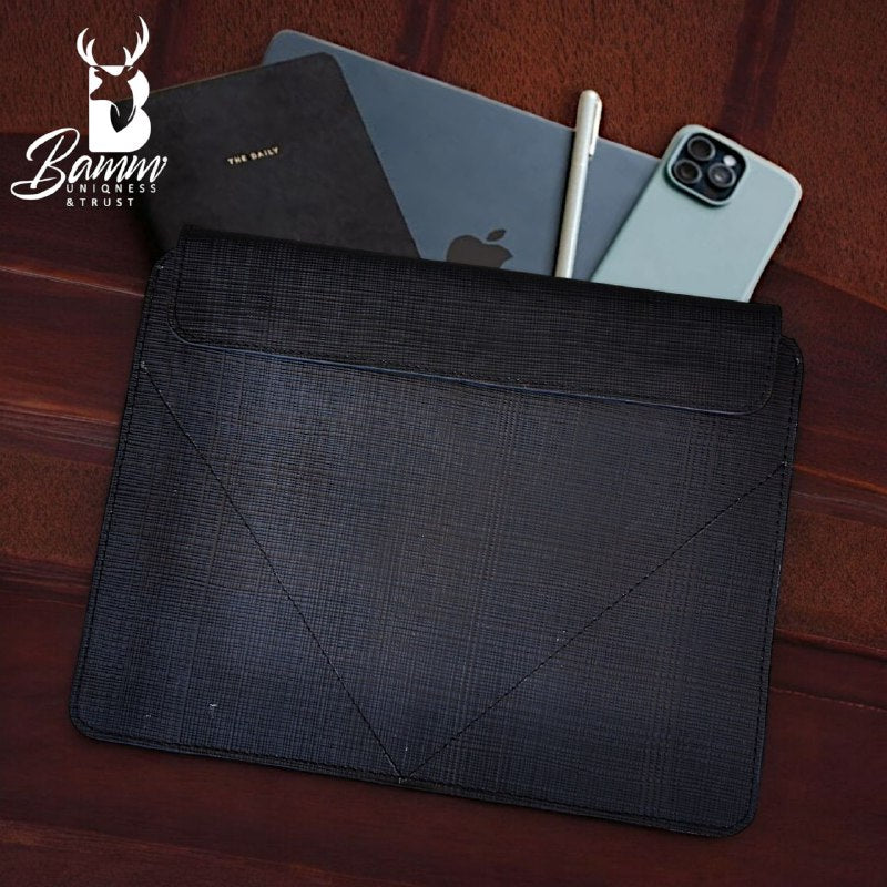 Genuine leather laptop cover-5002-