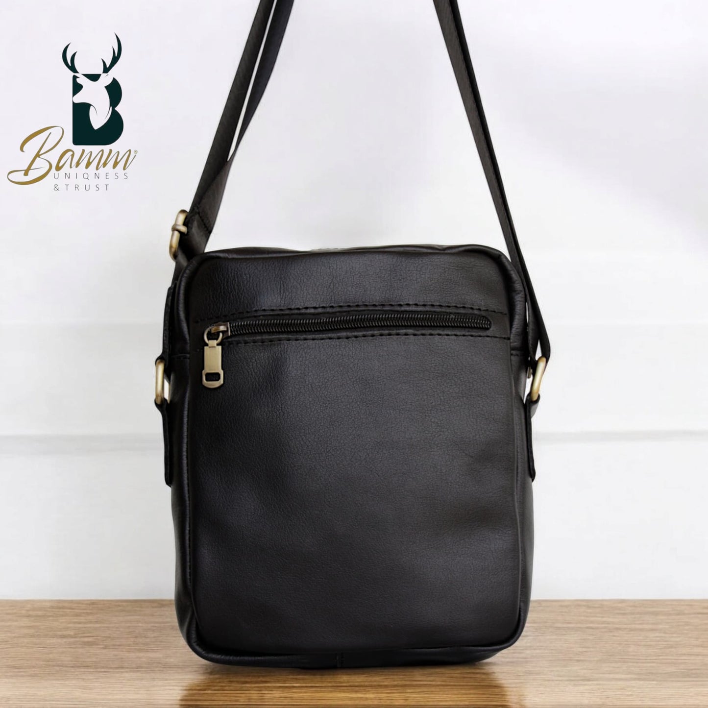 Bamm Leather Crossbody Bag 2802