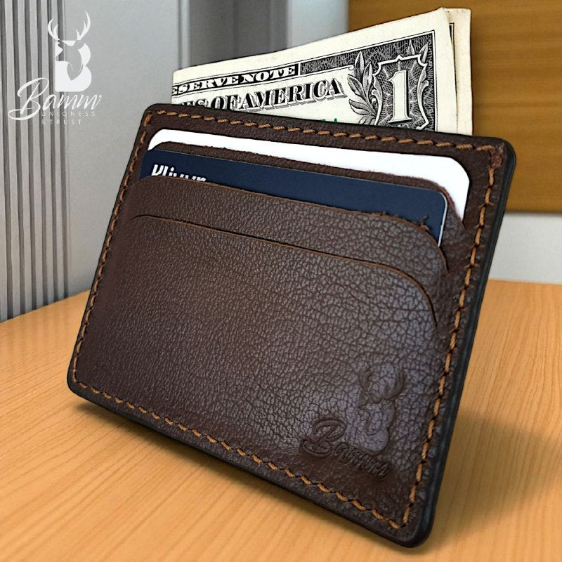 From Bamm Natural Leather Card Holder-2252