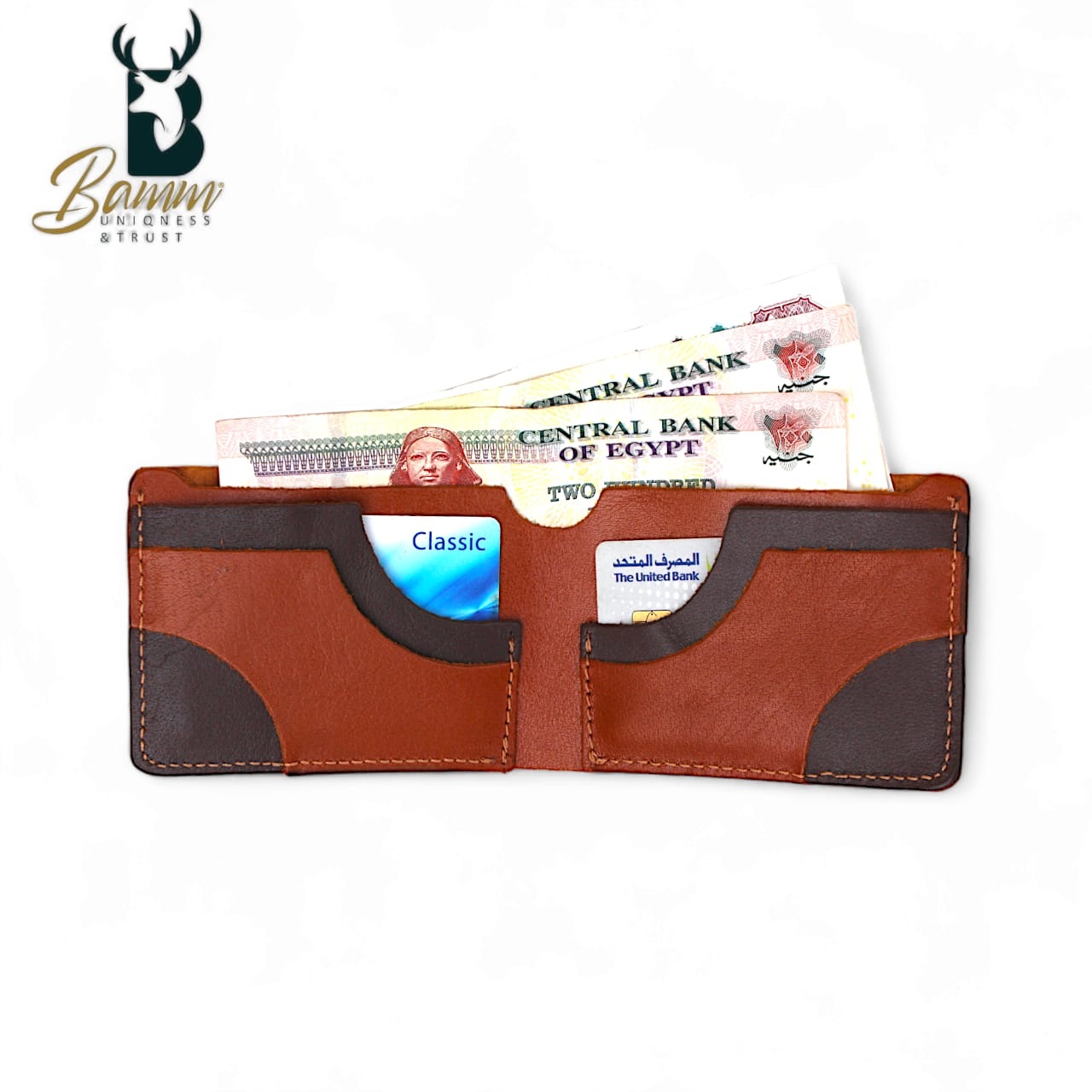 Men's Leather Wallet With Natural Leather 2212