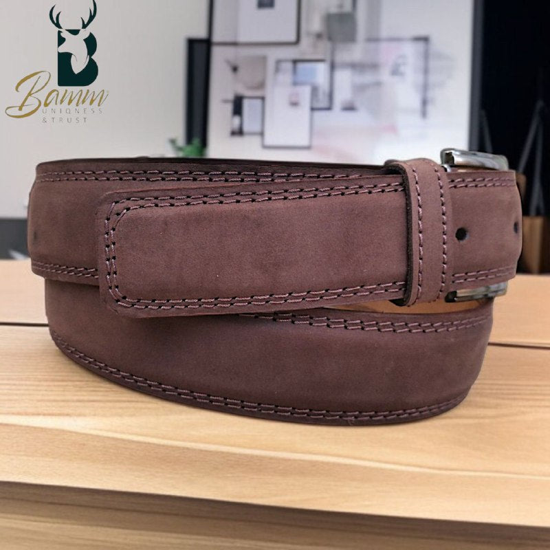 Leather Belt Handmade Elegance by BAMM