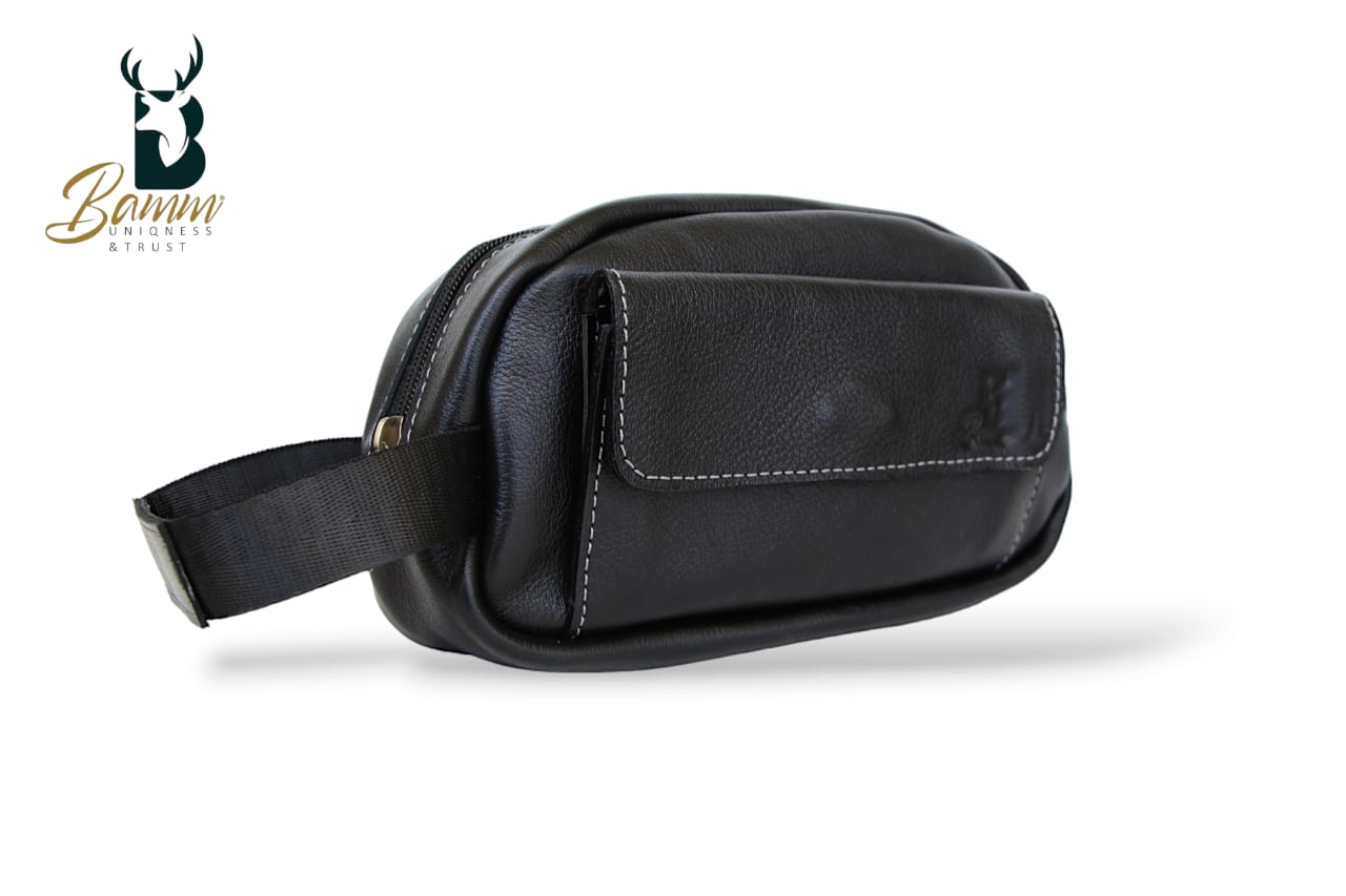 Natural Leather Bag With Mobile Case From Bamm mo: 2242
