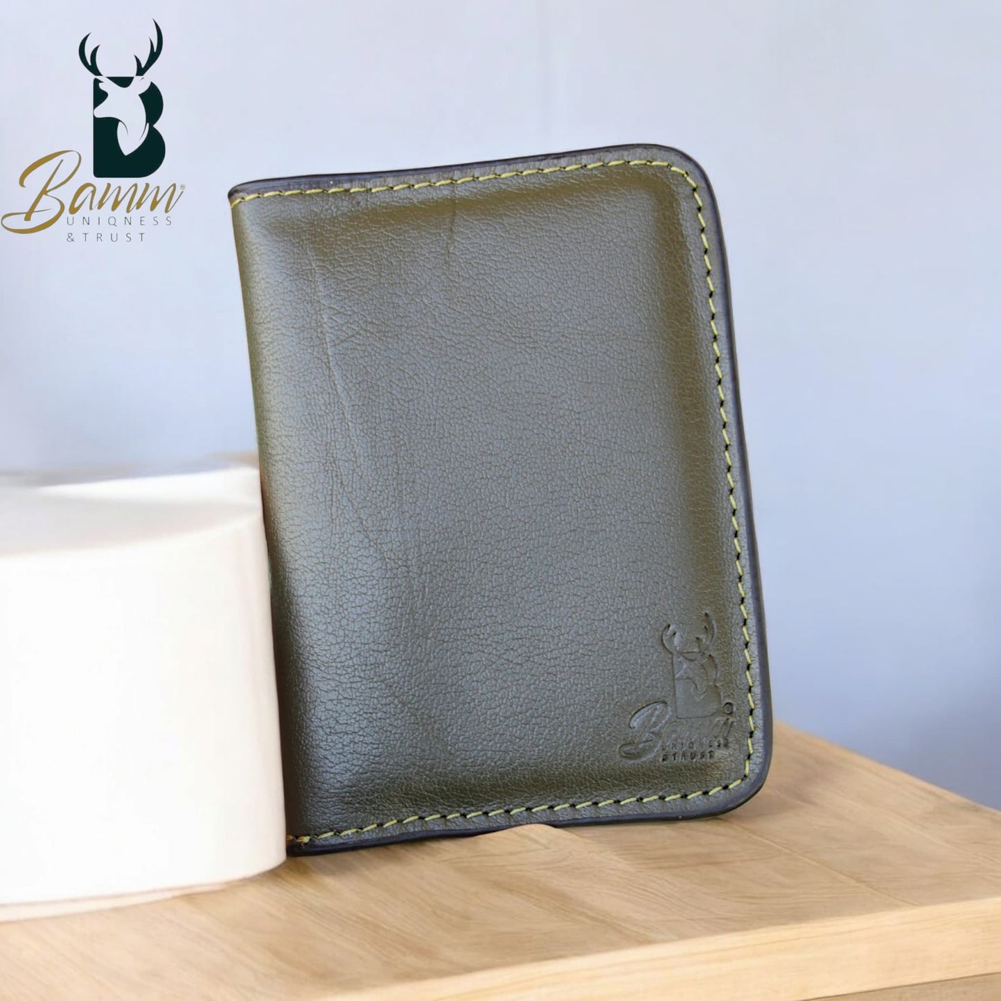 Handmade Genuine Leather Passport Holder-2313-