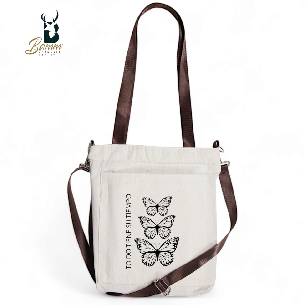 BAMM Tote Bag With Two Adjustable Shoulder Straps 52