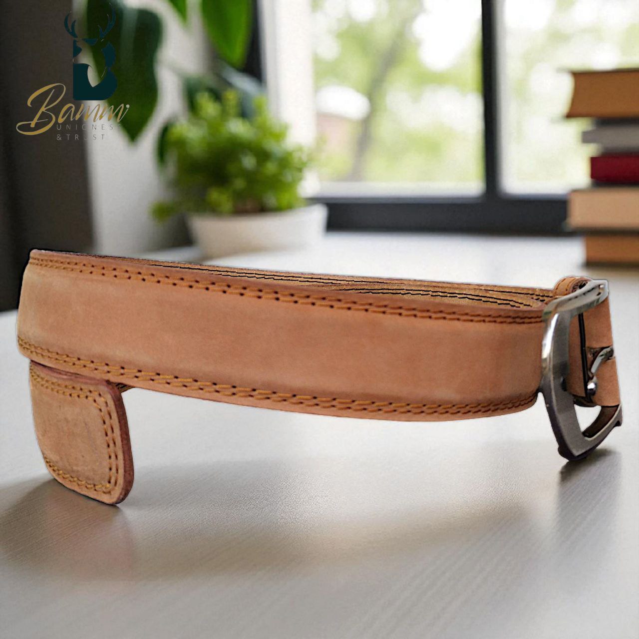Genuine Leather Men's Belt-5152-