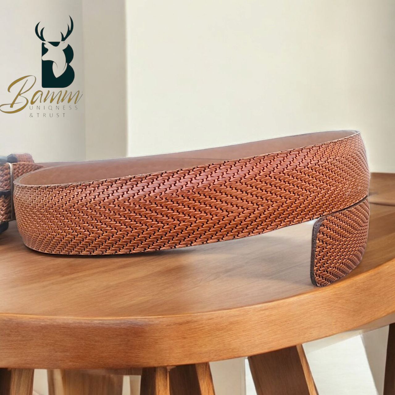 Leather Belt Handmade Elegance by BAMM