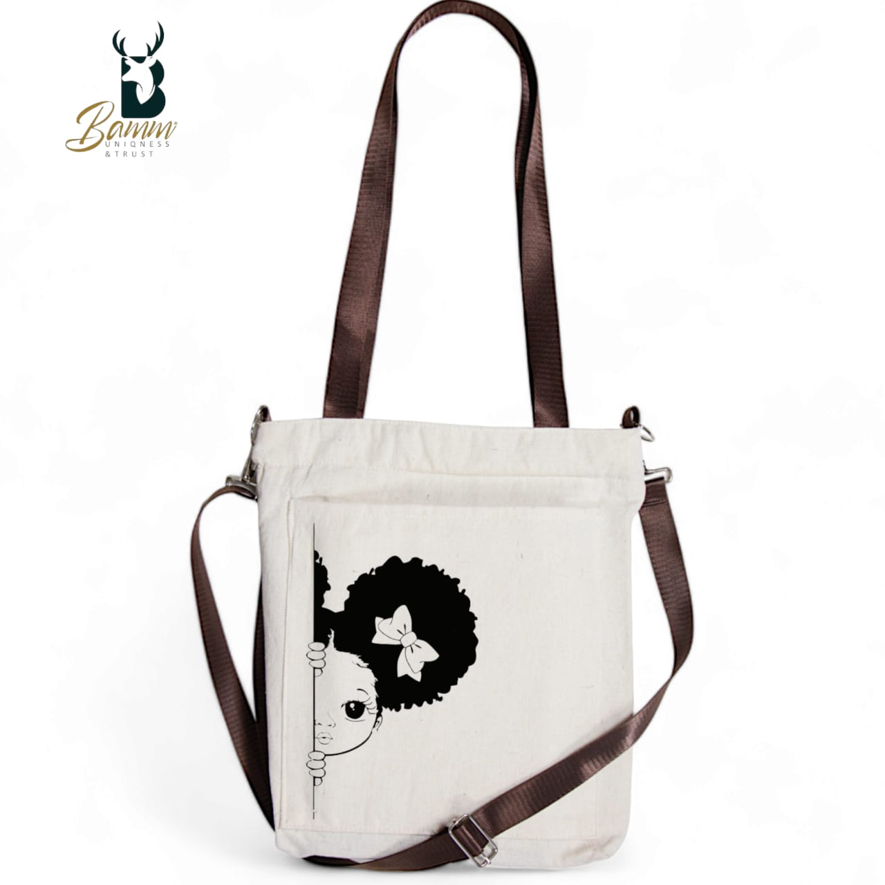 BAMM Tote Bag With Two Adjustable Shoulder Straps 52