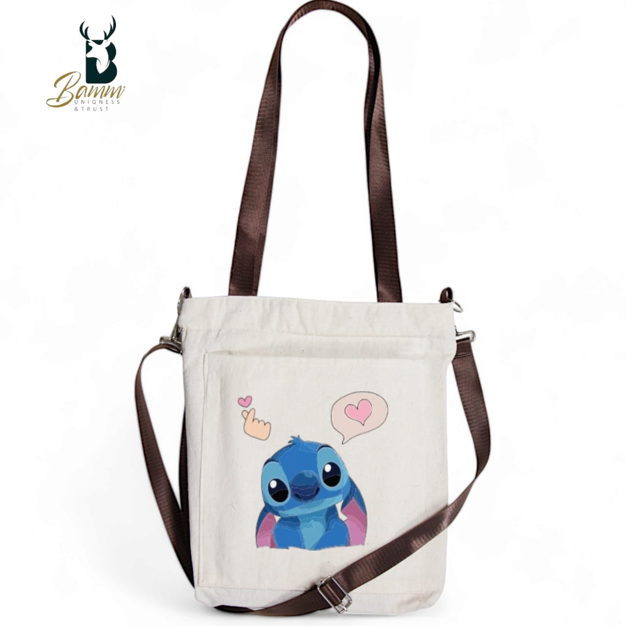 BAMM Tote Bag With Two Adjustable Shoulder Straps 52