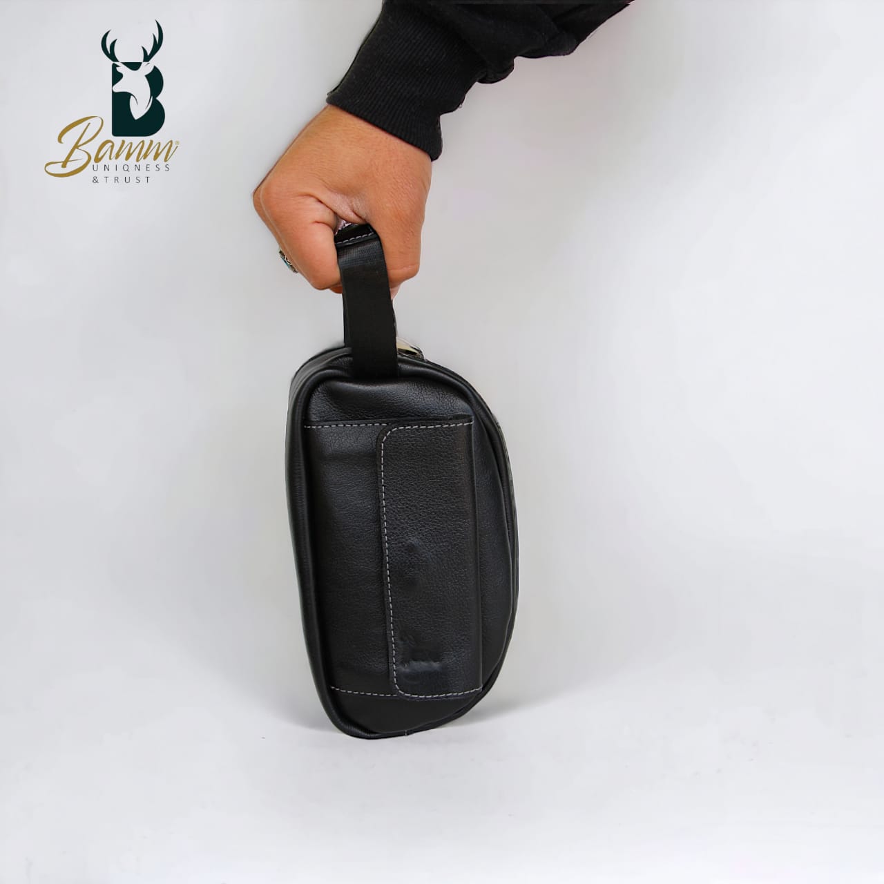 Natural Leather Bag With Mobile Case From Bamm mo: 2242