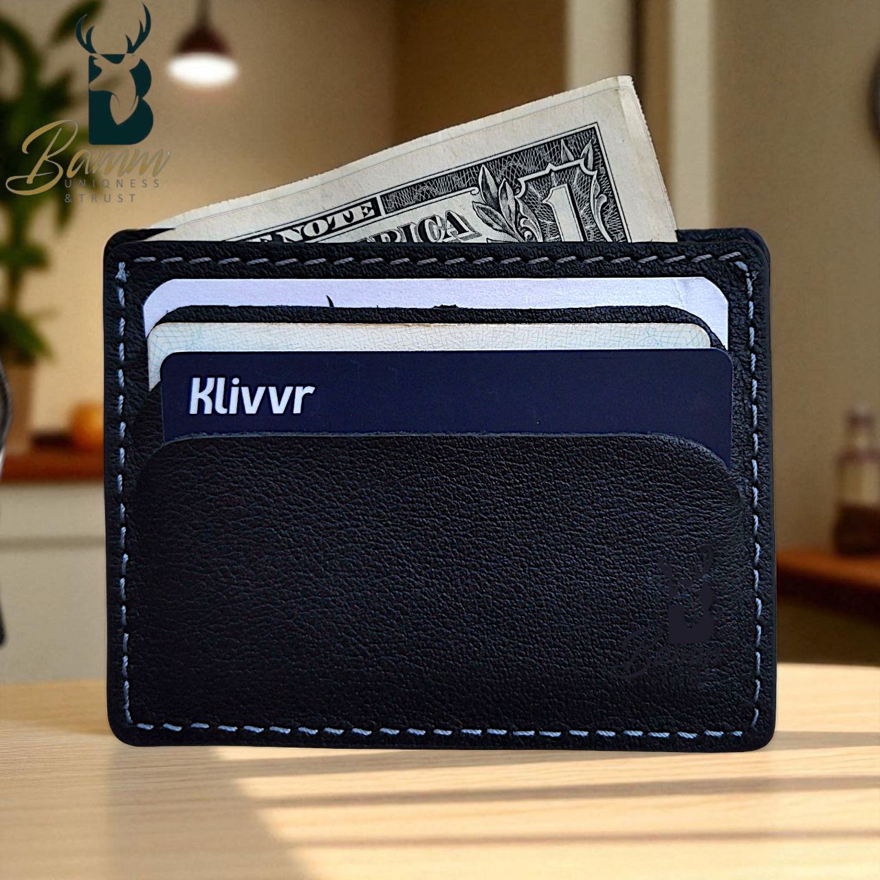 From Bamm Natural Leather Card Holder-2252